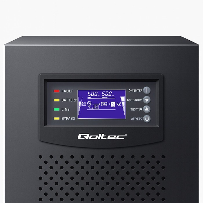 3phase UPS 15kVA 12kW LCD EPO USB online