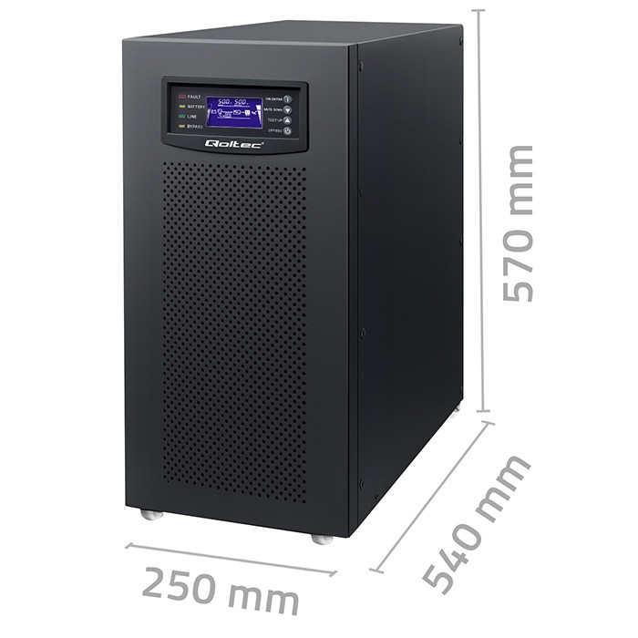 3phase UPS 15kVA 12kW LCD EPO USB online