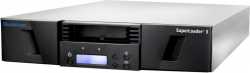 SuperLoader 3, one LTO-9HH tape drive, Model C, 8 slots, 12Gb/s SAS, rackmount, barcode reader