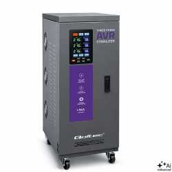 Three phase AVR voltage stabilizer 15kVA LCD
