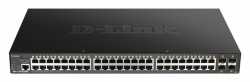 Przełącznik DGS-1250-52XMP 48GE PoE+ 4SFP+