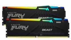 Pamięć DDR5 Fury Beast Black RGB 64GB(2*32GB)/5600 CL36 EXPO