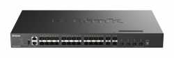 Managed Switch DXS-3410-32XY/E 10G Layer 3 Stackable 24*10GBASE-T + 4*10G SFP+ + 4*25G SFP28 Multi-Gigabit