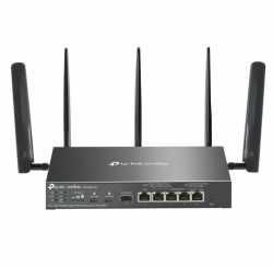 Brama sieciowa gigabitowa ER706WP-4G Omada 4G+ Cat6 AX3000 VPN 4-Port PoE+ 1× Gigabit SFP WAN/LAN, 1× Gigabit RJ45 WAN, 4× Gigabit WAN/LAN ER706WP-4G